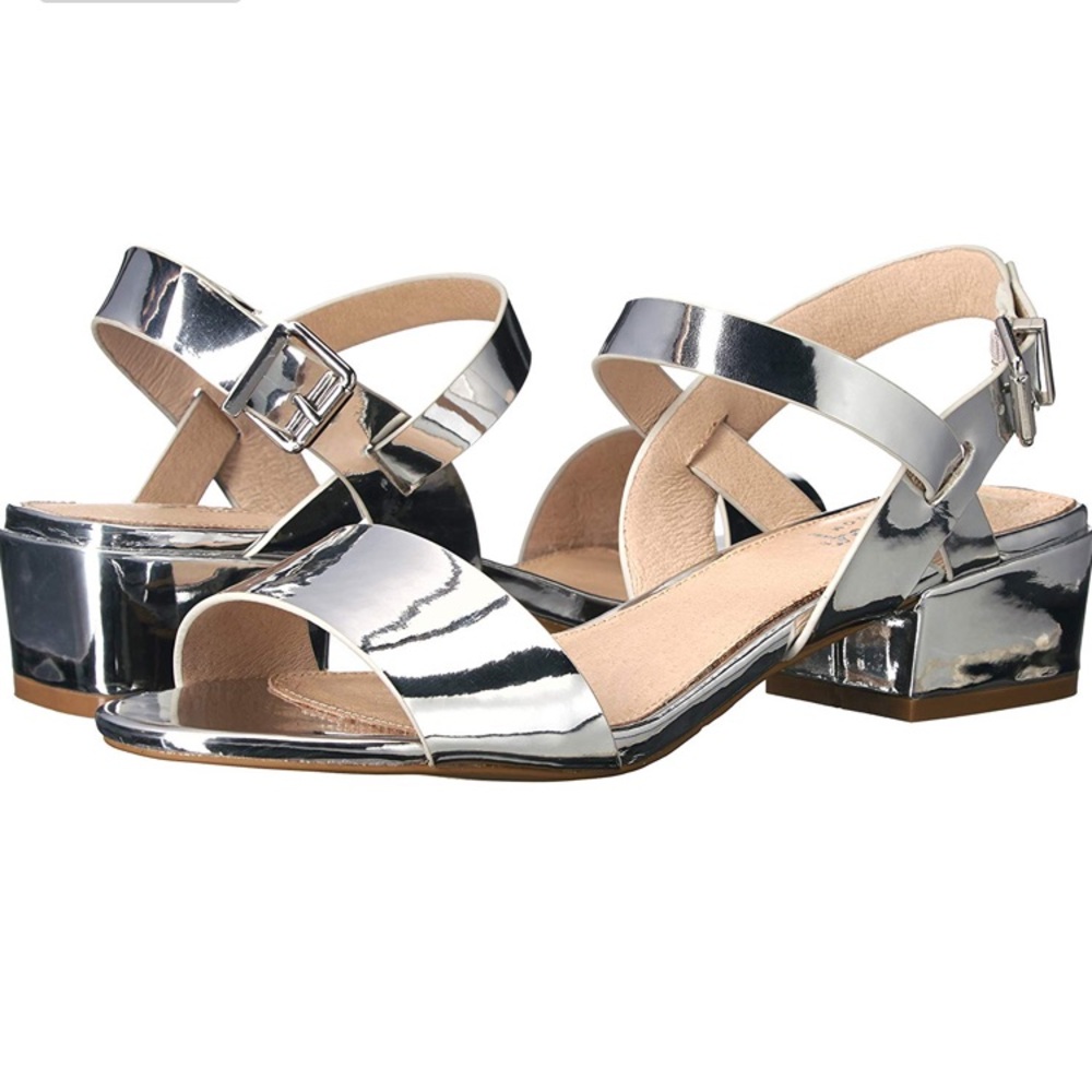 FINAL🚨DONATING SOON‼️ NEW Shellys London Mirror Dacey Leather Sandals